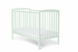 Baby Elegance Starlight Baby Cot with Mattress - Sage