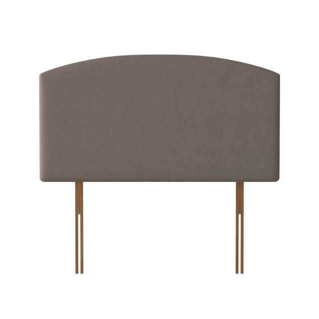 Silentnight Selene 135 Velvet Double Bed Headboard - Mink - image 1