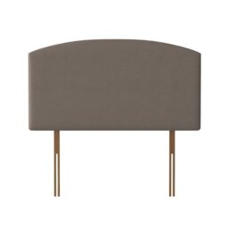 Silentnight Selene 135 Velvet Double Bed Headboard - Mink