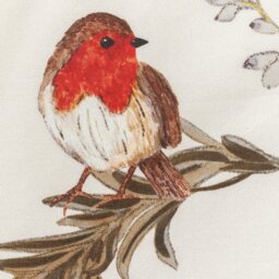 Argos Home Cotton Robin Foliage Bedding Set - Superking - thumbnail 2