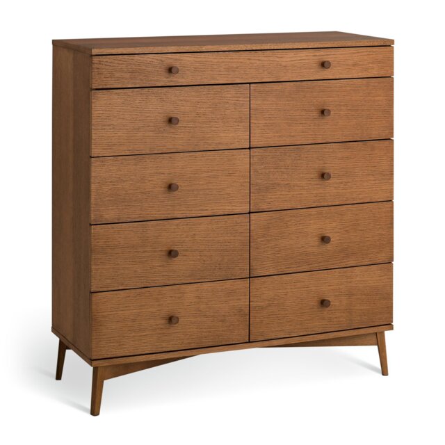 Habitat Kirk Oak 9 Drawer Chest - Natural - image 1