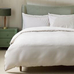 Habitat Seersucker Blanket Stitch Edge Bedding Set-Superking - thumbnail 1