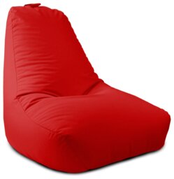 rucomfy Indoor Outdoor Bean Bag Chair - Red - thumbnail 1