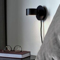 Nordlux Clyde Wall Light - Black - thumbnail 1