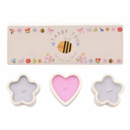 Widdop Love Life Mini Candle Gift Set Of 3 - Thank You - thumbnail 2