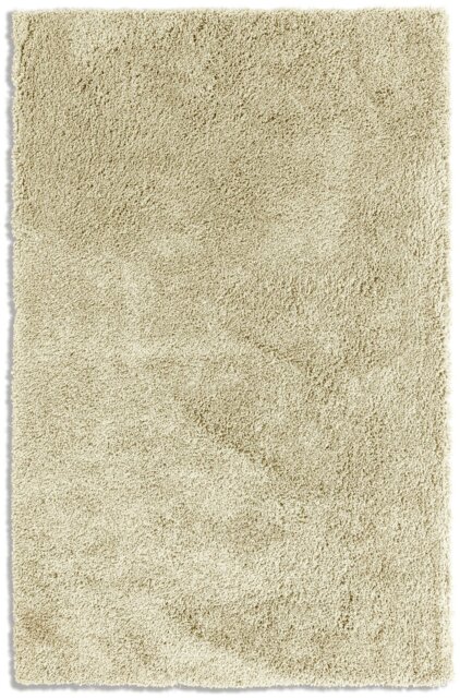 Habitat Noodle Plain Cream Shaggy Rug - 80x150cm - image 1