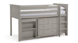 Habitat Brooklyn Ultimate Mid Sleeper & Mattress - Grey - thumbnail 2