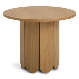Habitat Flora Wood Veneer 2-4 Seater Dining Table - Oak - thumbnail 1
