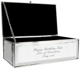 Personalised Message Jewellery Box - thumbnail 1