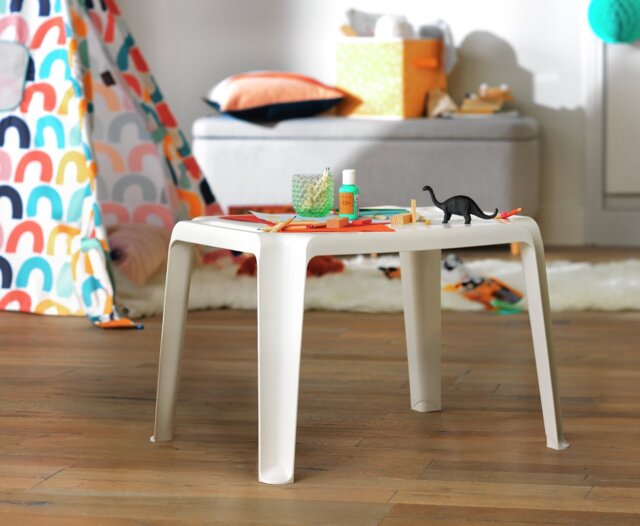 Bica Kids Plastic Table - White - image 1