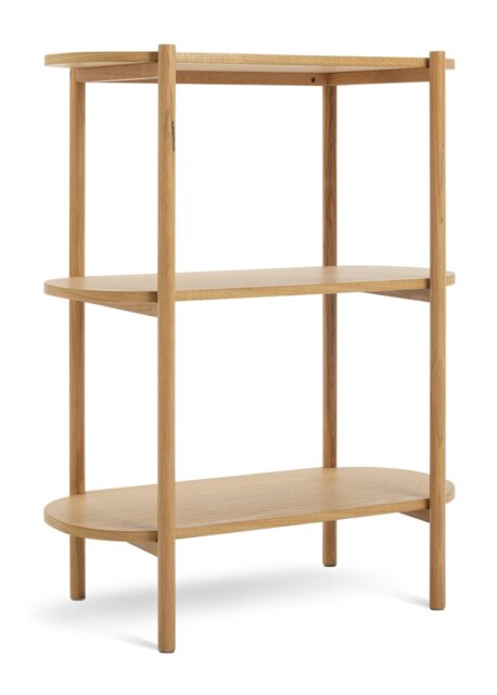 Habitat Edin 3 Tier Shelving Unit - Natural - image 1