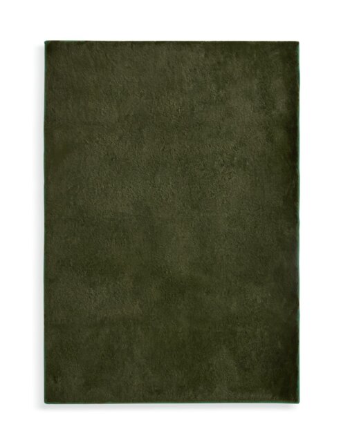 Habitat Cosy Soft Moss Green  Rug - 230x160cm - image 1