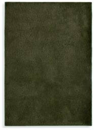 Habitat Cosy Soft Moss Green Short Pile Rug - 230x160cm - thumbnail 2