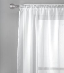 Argos Home Pencil Pleat Curtains - White - 240x91cm - thumbnail 1