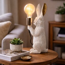 Hestia Rabbit Table Lamp - 35cm - thumbnail 2