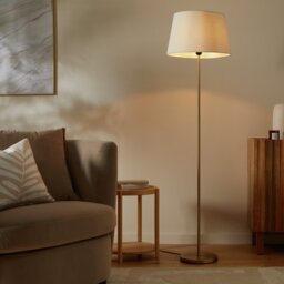 Argos Home Tisa Base Only Floor Lamp - Brass - thumbnail 2