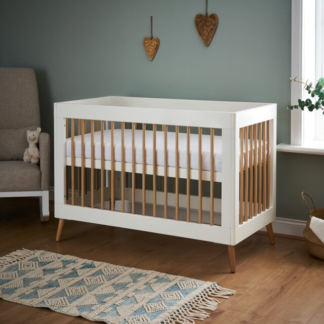 Obaby Maya Mini Cot Bed - White - image 1