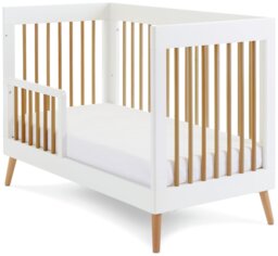 Obaby Maya Mini Cot Bed - White - thumbnail 2
