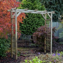 Forest Garden Classic Flat Top Pergola Arch - thumbnail 1