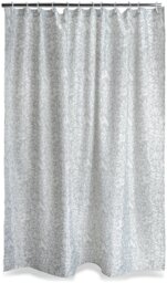 Argos Home Floral Shower Curtain - Grey - thumbnail 2