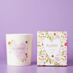 Widdop Love Life Ceramic Message Candle 190G - Mummy - thumbnail 1