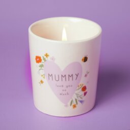 Widdop Love Life Ceramic Message Candle 190G - Mummy - thumbnail 2