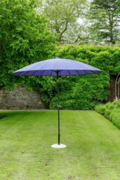 Norfolk Leisure Geisha 2.5m Tilting Garden Parasol - Purple - thumbnail 2
