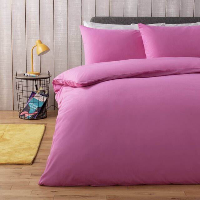 Habitat Polycotton Pink Bedding Set - Toddler - image 1
