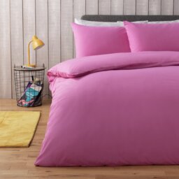 Habitat Polycotton Pink Bedding Set - Toddler - thumbnail 1
