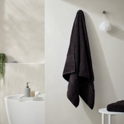 Habitat Supersoft Bath Towel - Black - thumbnail 1