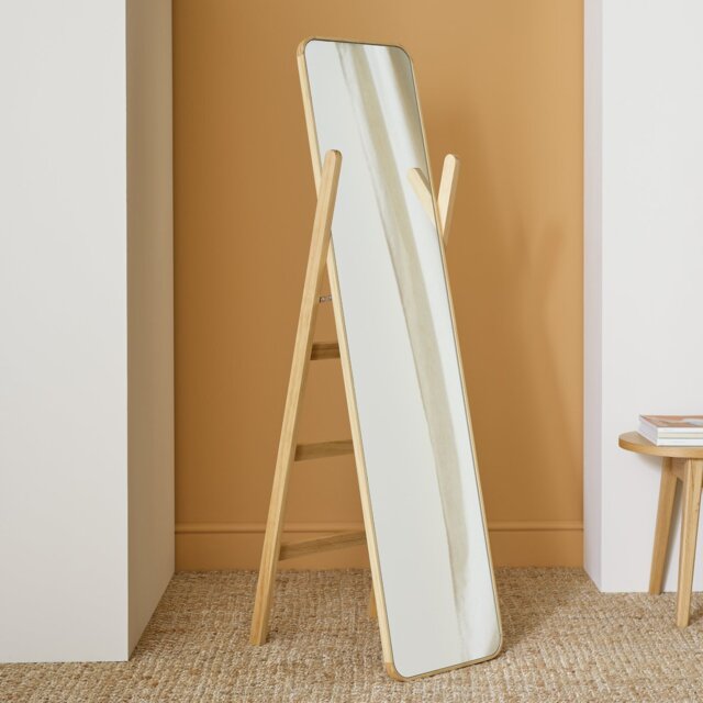 Habitat Wooden Freestanding Mirror - 150x40cm - image 1