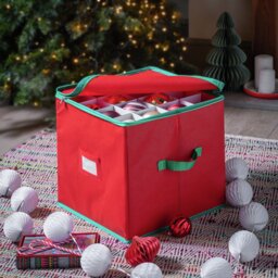 Argos Home Reusable Christmas Bauble Box - thumbnail 1