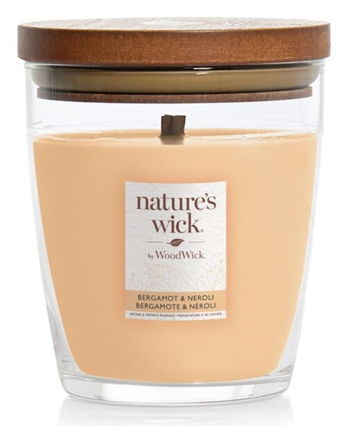 Nature's Wick Singlewick Candle - Bergamot & Neroli - image 1
