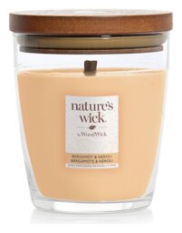 Nature's Wick Singlewick Candle - Bergamot & Neroli