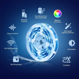 Tapo L900-10 Smart Wi-Fi LED Light Strip 10m- Multicolour - thumbnail 2