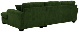 Argos Home Taylor Fabric Right Hand Chaise Corner Sofa-Green - thumbnail 2
