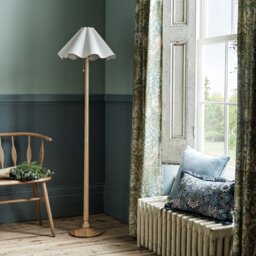 Habitat x Morris & Co. Wooden Floor Lamp Base Only - Natural - thumbnail 1