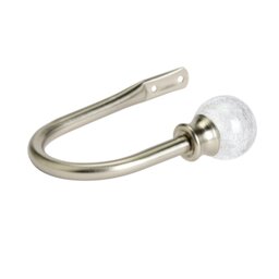 Argos Home Cora Crackle Ball Curtain Holdbacks - Metallic - thumbnail 2