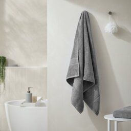 Habitat Supersoft Bath Towel - Slate - thumbnail 1