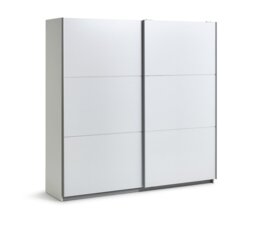 Habitat Holsted 200cm Sliding Wardrobe - White - thumbnail 1