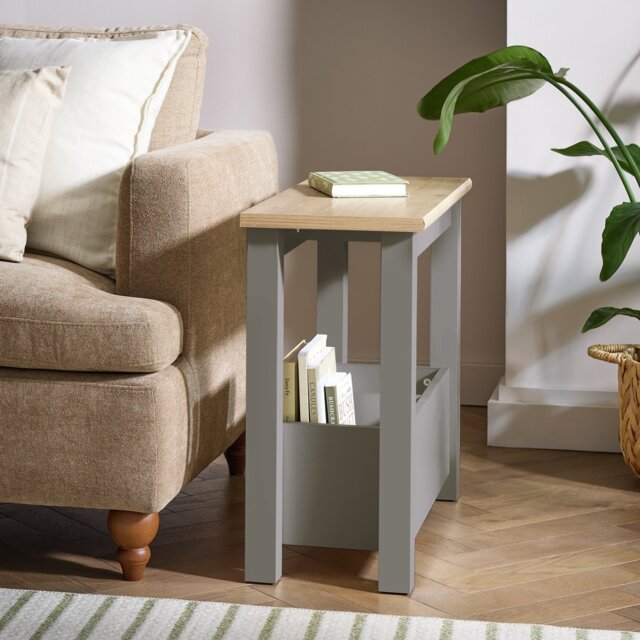 Argos Home Winchester Side Table - Grey - image 1