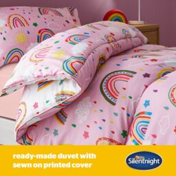 Silentnight Healthy Growth Rainbow Coverless Duvet - Single - thumbnail 2
