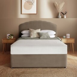 Silentnight Middleton Kingsize Divan Bed - Mink - thumbnail 2