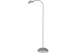 Argos Home Reading Light Floor Lamp - Silver - thumbnail 1