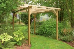 Forest Garden Ultima 2.4m  x 2.4m Pergola - thumbnail 1