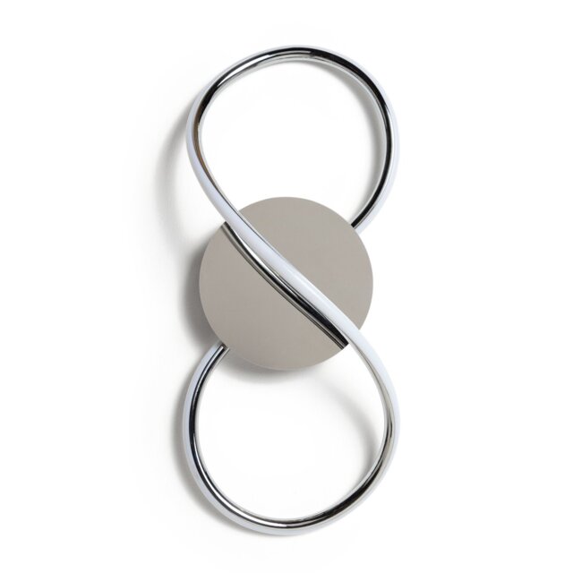 Argos Home Bowdon Metal LED Swirl Wall Light - Metalic - image 1