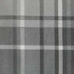 Argos Home Grey Brushed Cotton Check Bedding Set - Double - thumbnail 2