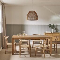 Habitat Drio 4 - 10 Seater Oak Dining Table - Natural - thumbnail 1