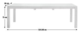 Habitat Drio 4 - 10 Seater Oak Dining Table - Natural - thumbnail 2