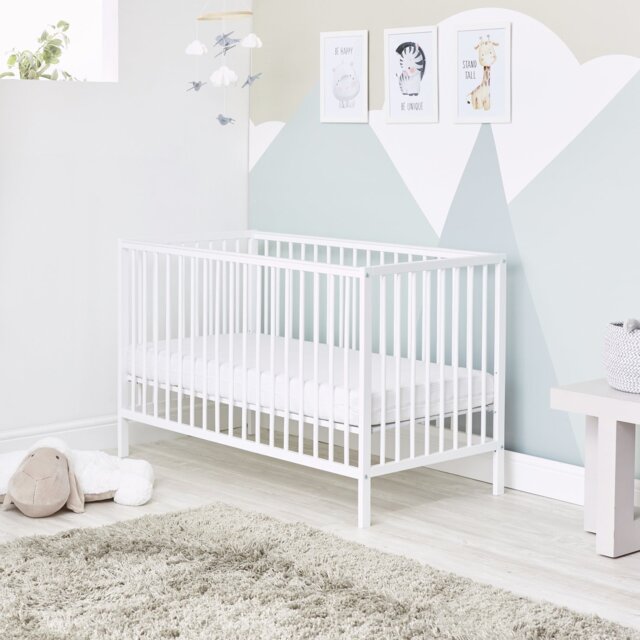 Baby Elegance Kim Cot - White - image 1